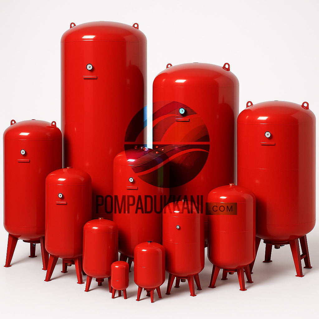 100 Lt 10 Bar Dik Genleşme Tankı